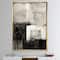 Designart - A Geometric Day II - Mid-Century Modern Canvas in Gold Frame